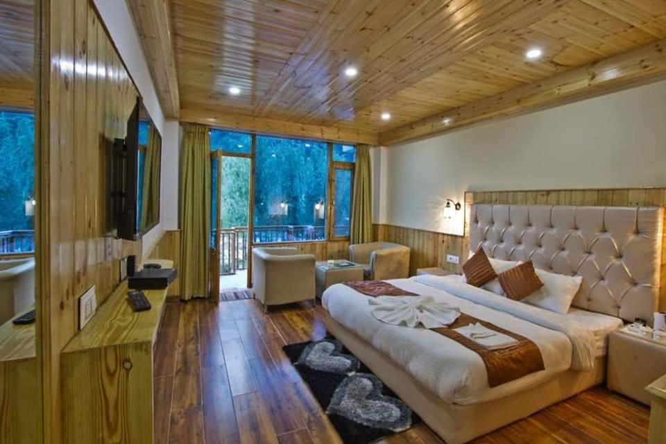 Himalayan Riverside Resort, Manali Eksteriør bilde