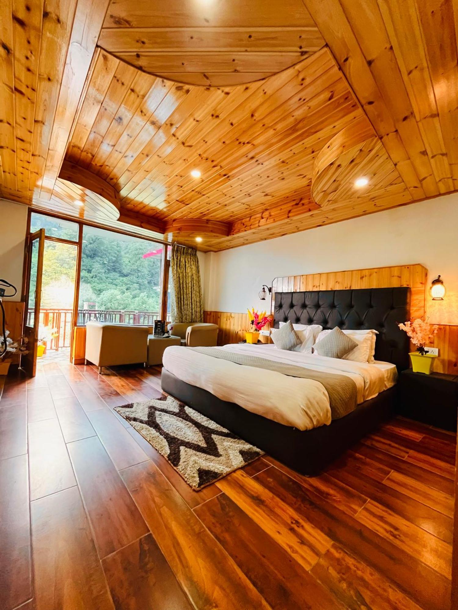 Himalayan Riverside Resort, Manali Eksteriør bilde