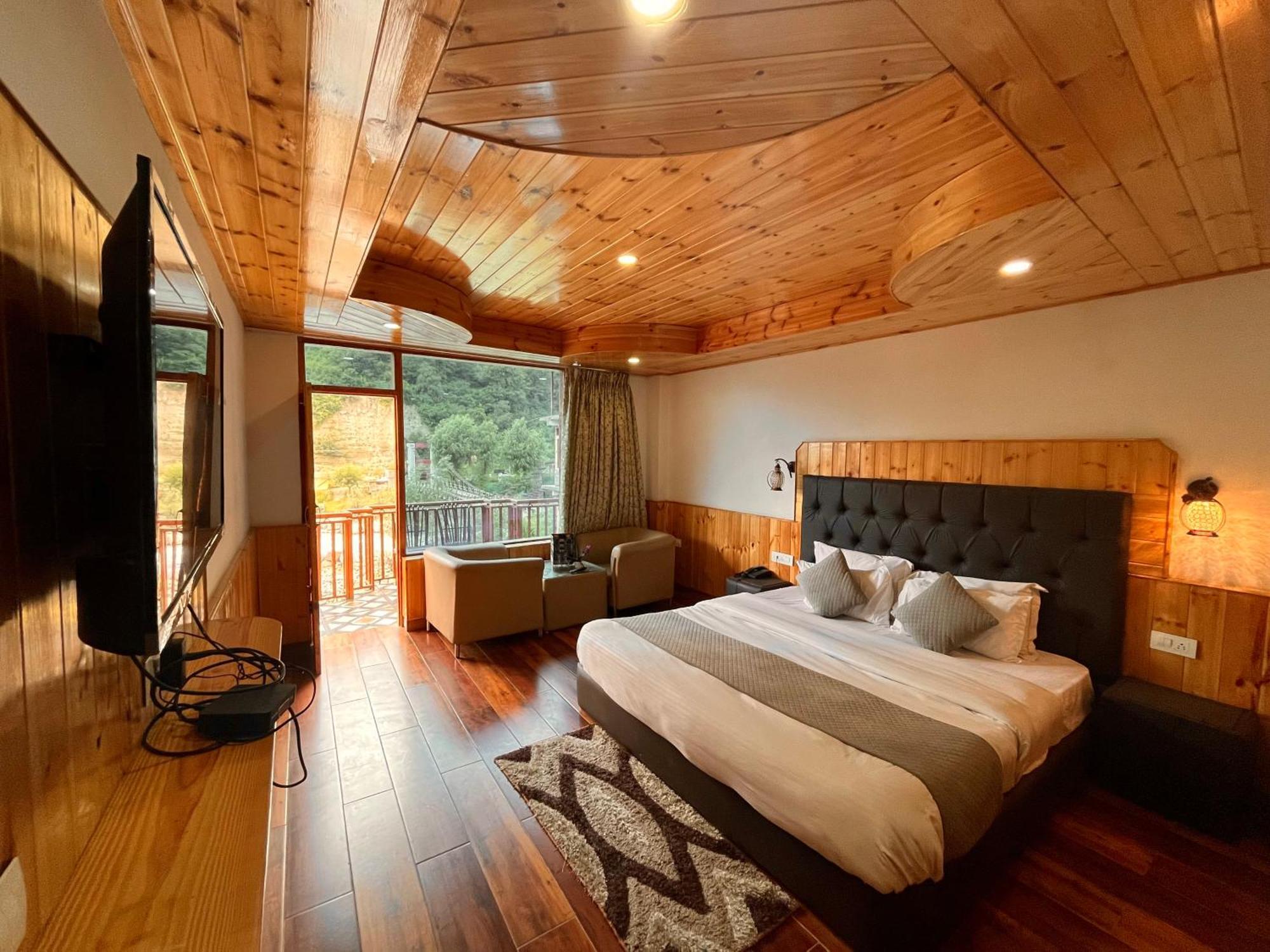 Himalayan Riverside Resort, Manali Eksteriør bilde