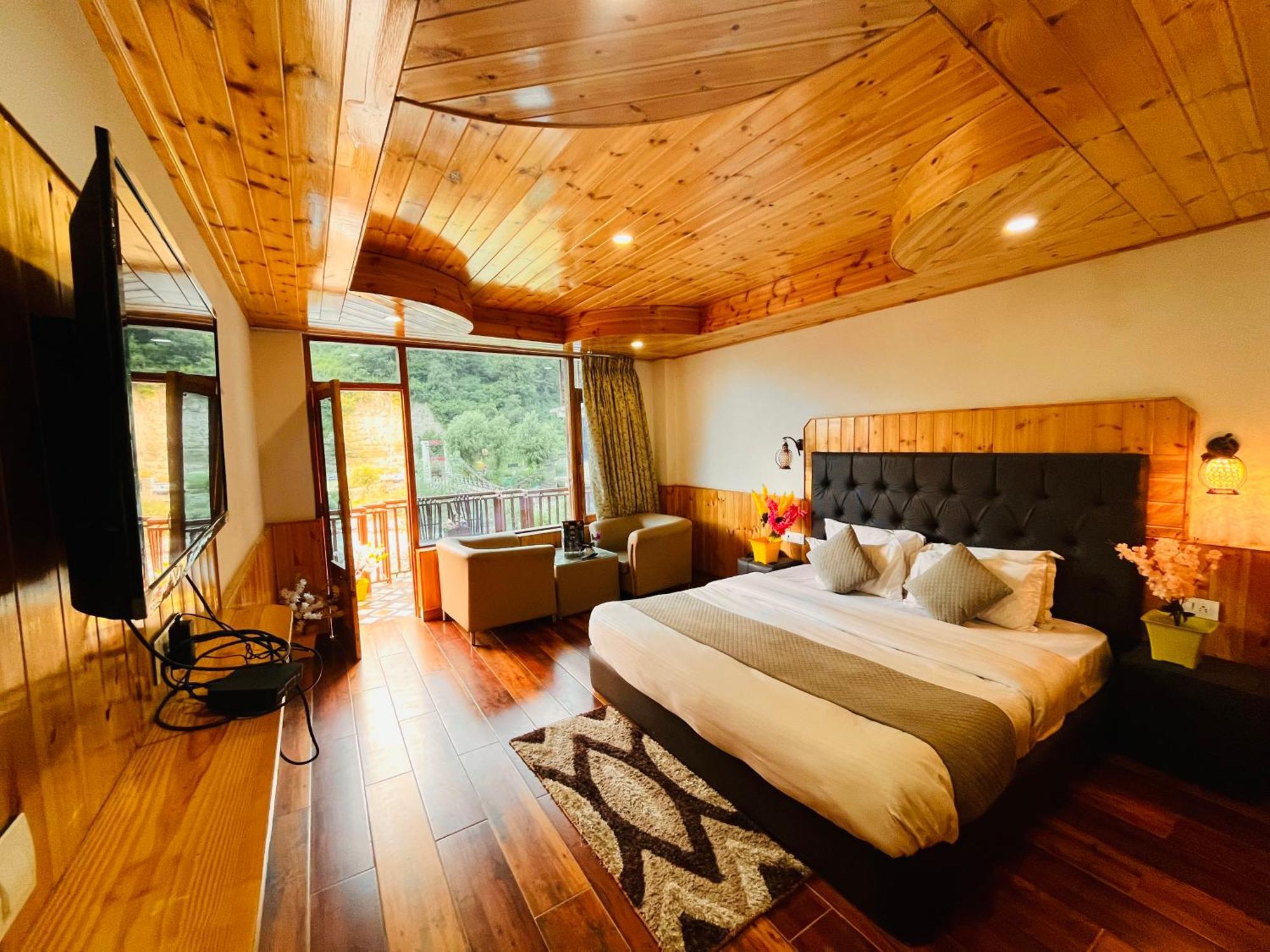 Himalayan Riverside Resort, Manali Eksteriør bilde