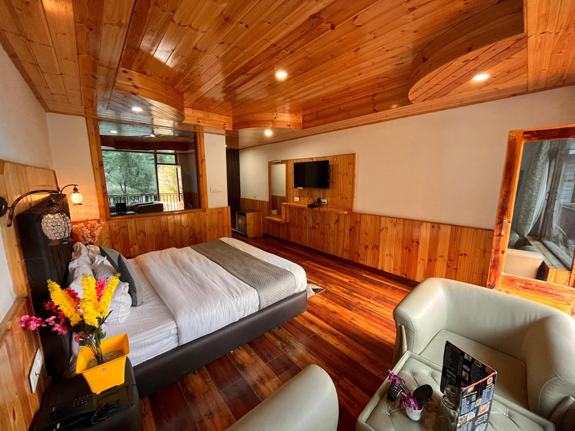 Himalayan Riverside Resort, Manali Eksteriør bilde